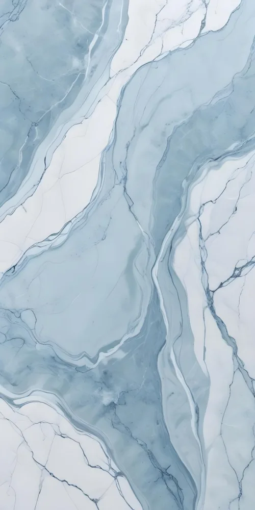 Closeup Of A Light Blue And White Marble Texture With Veins And Patterns 8 5d8b