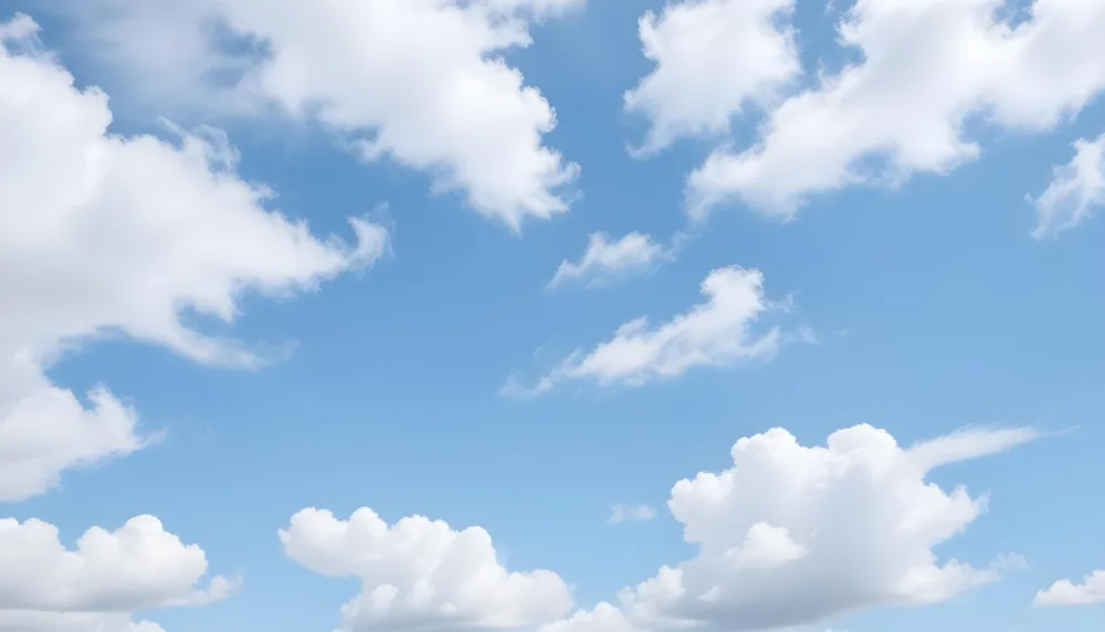 Cloudy Blue Sky