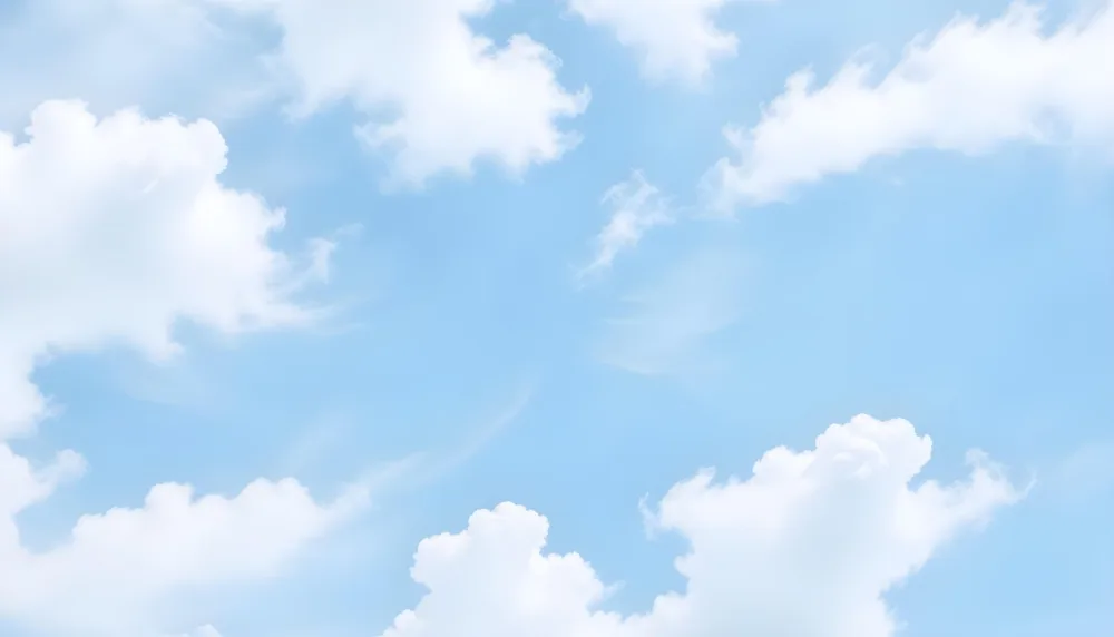 Cloudy Blue Sky With Wispy White Clouds 27 Bd17