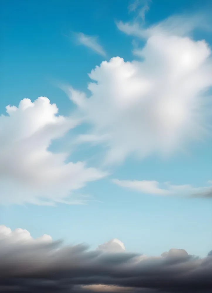 Cloudy Blue Sky With Wispy White Clouds 31 06a0