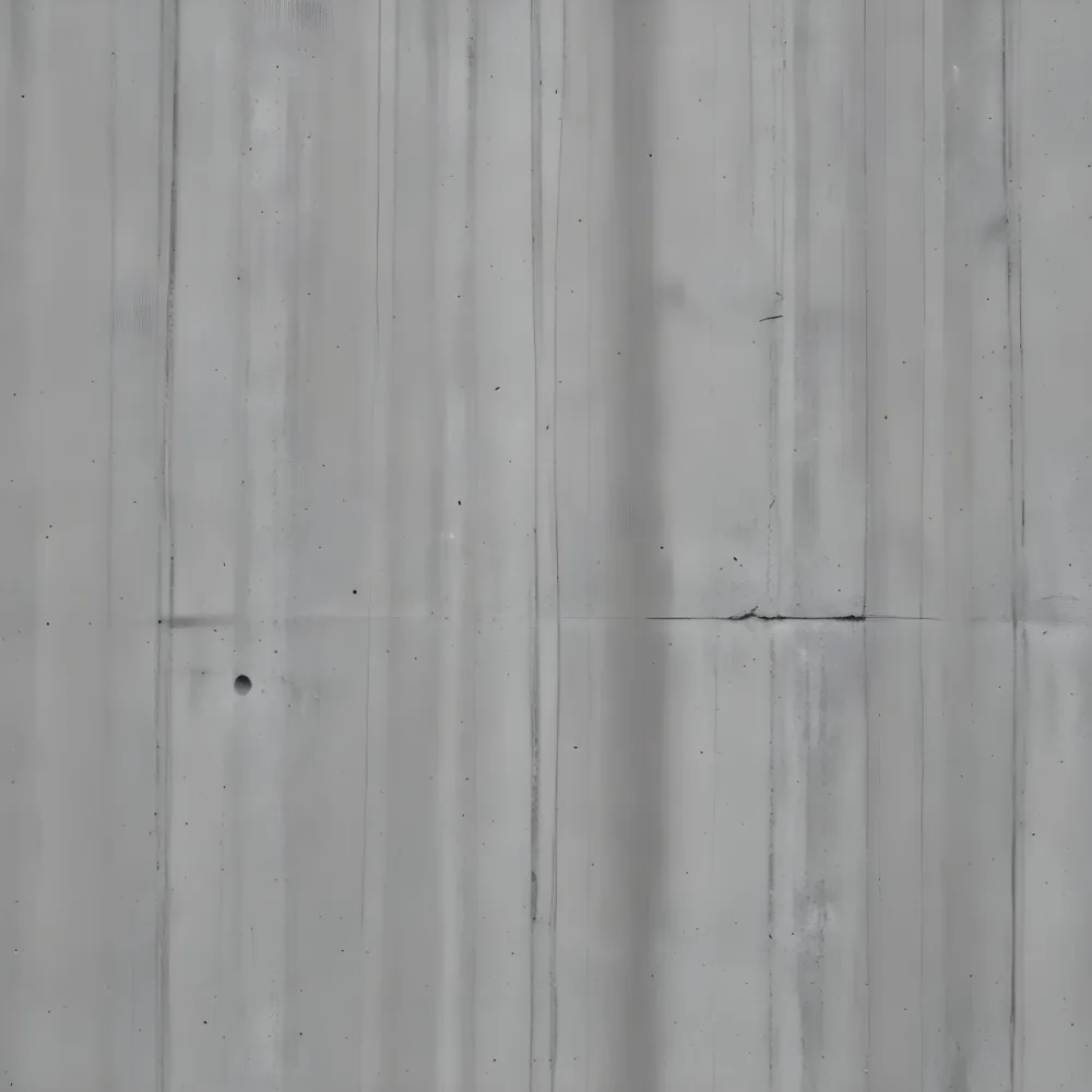 Concrete Wall With Vertical Grooves And A Slightly Uneven Textured Surface 19 A521