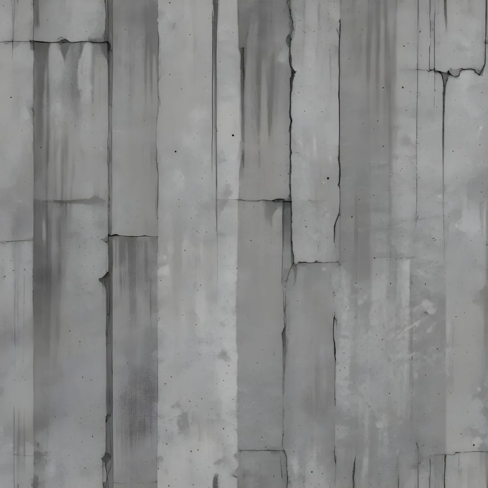 Concrete Wall With Vertical Grooves And A Slightly Uneven Textured Surface 59 5c5f