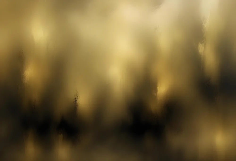 Dark And Mysterious A Plain Golden Background With A Subtle Texture Dark Shadows And Fog Blurred Neo Expressionism 21 1569