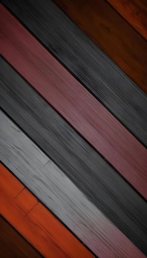 Diagonal Wooden Planks In Various Shades Of Gray Red And Orange 11 4c0d