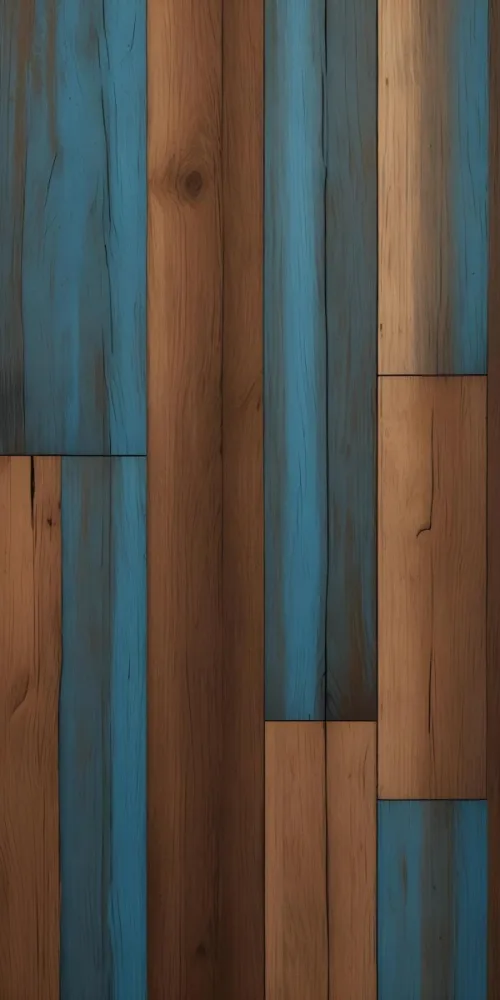 Digital Painting A Wood Texture With Vertical Lines And A Gradient From Brown To Blue The Wood Grain Is Visible And Detailed Creating A Natural Look Bold And Slim Lines Brush Strokes 8 111c