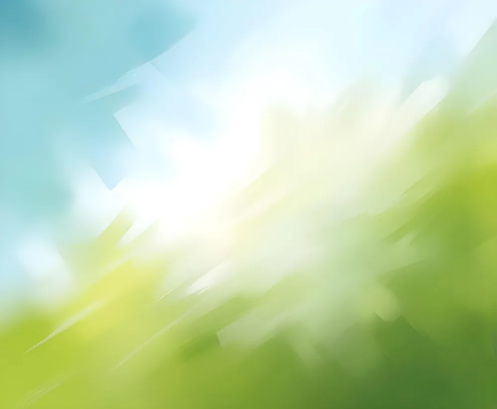 Digital Painting Abstract Background With A Bright White Center Surrounded By Green And Blue Hues Creating A Soft Blurred Effect Suggestive Of Light And Nature Bold And Slim Lines Brush Strokes 36 Ae2e