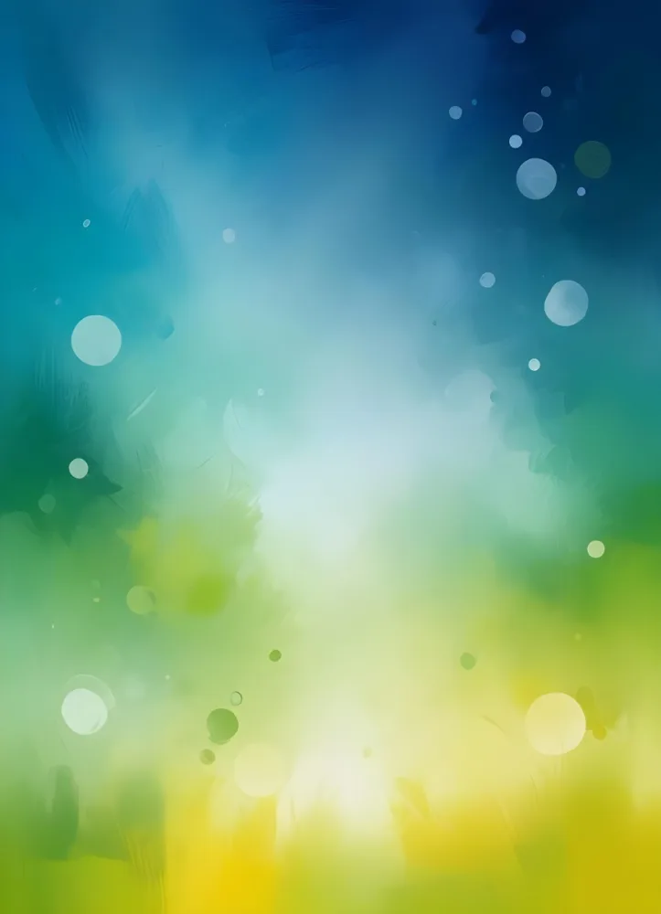Digital Painting Abstract Background With A Gradient Of Blue Green And Yellow With Some Blurred Circles And A Soft Texture Creating A Dreamy And Ethereal Atmosphere Bold And Slim Lines Brush Strokes 104 7bf1