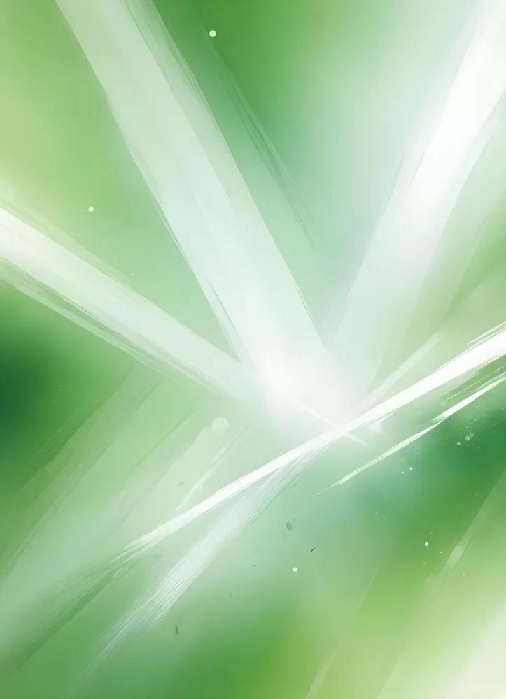 Digital Painting Abstract Background With Green And White Tones Bokeh Effect Light Leaks And Diagonal Lines Creating A Fresh And Vibrant Atmosphere Bold And Slim Lines Brush Strokes 26 20de