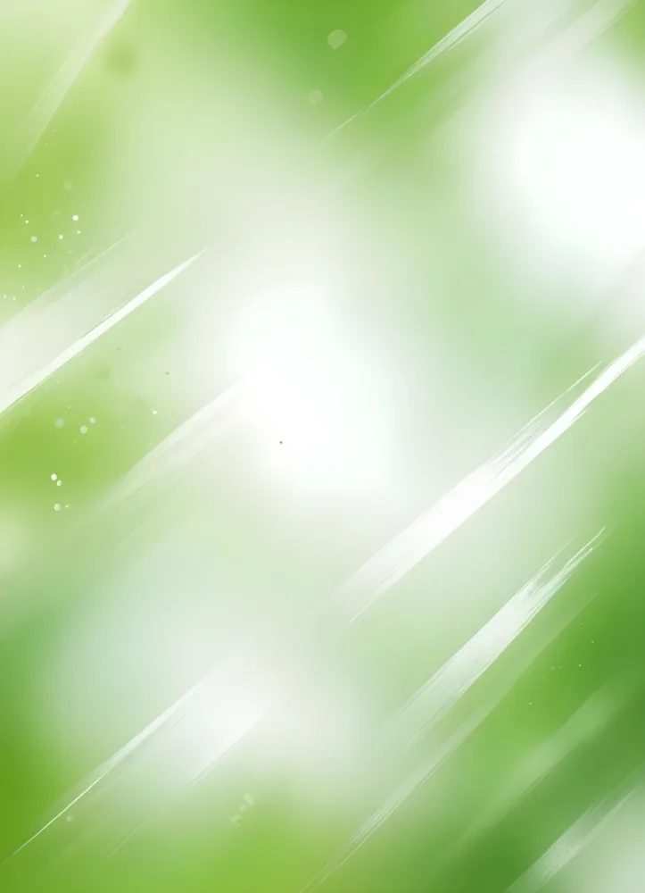 Digital Painting Abstract Background With Green And White Tones Bokeh Effect Light Leaks And Diagonal Lines Creating A Fresh And Vibrant Atmosphere Bold And Slim Lines Brush Strokes 35 01f7