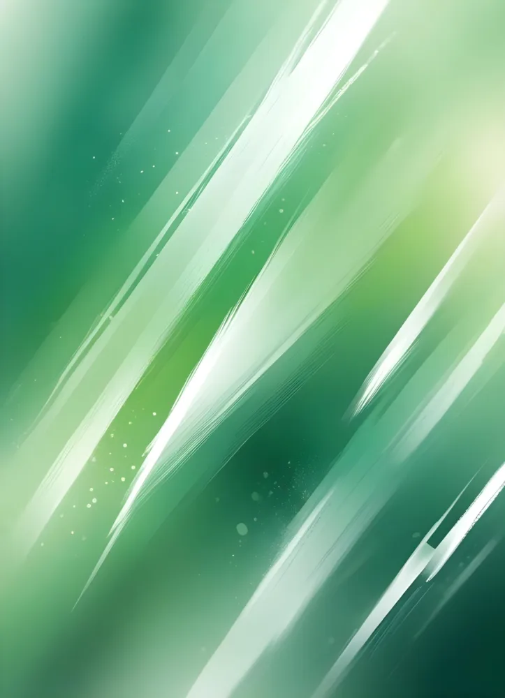 Digital Painting Abstract Background With Green And White Tones Bokeh Effect Light Leaks And Diagonal Lines Creating A Fresh And Vibrant Atmosphere Bold And Slim Lines Brush Strokes 39 C607