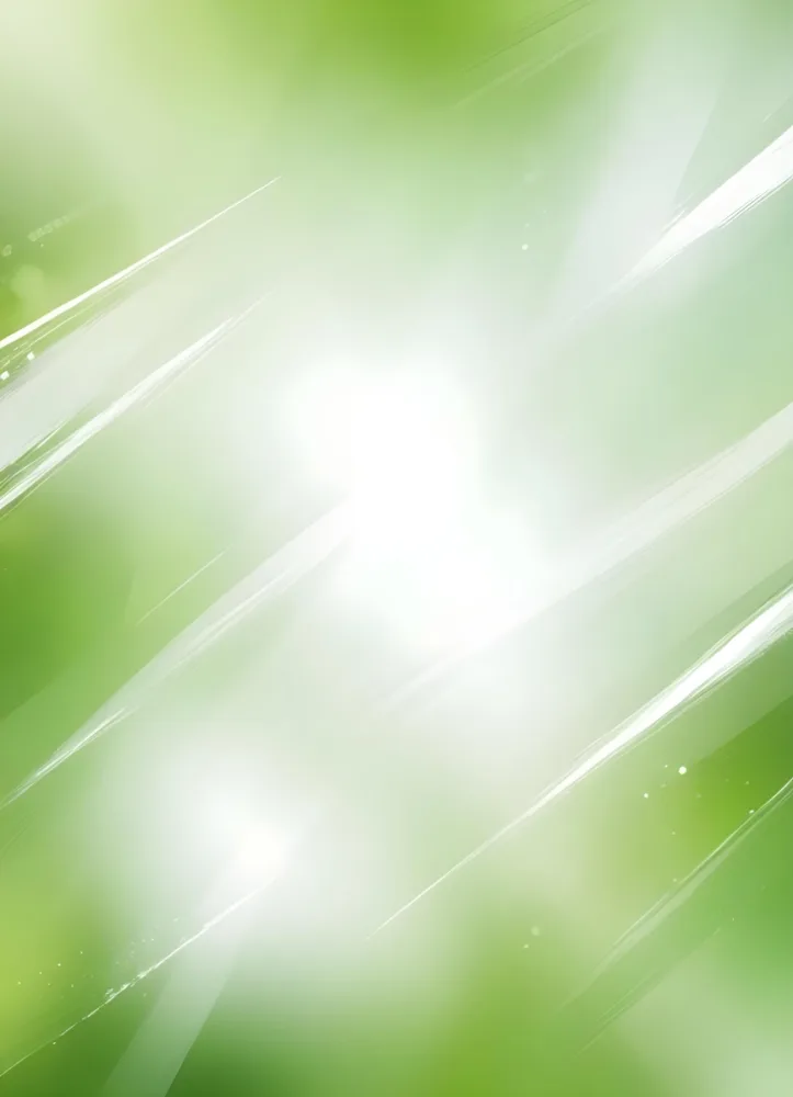 Digital Painting Abstract Background With Green And White Tones Bokeh Effect Light Leaks And Diagonal Lines Creating A Fresh And Vibrant Atmosphere Bold And Slim Lines Brush Strokes 5 5a55