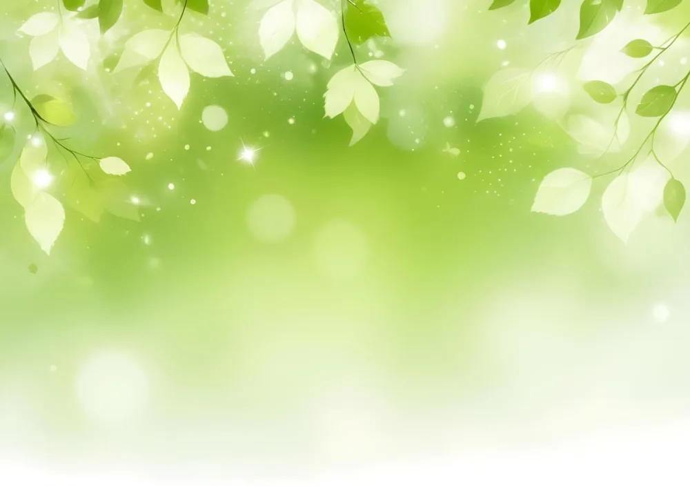 Digital Painting Green Bokeh Background With Leaves And Sparkles Light Green Gradient Abstract Spring Illustration Fresh And Vibrant Nature Inspired Design Soft And Dreamy Bold And Slim Lines Brush Strokes 13 62a2