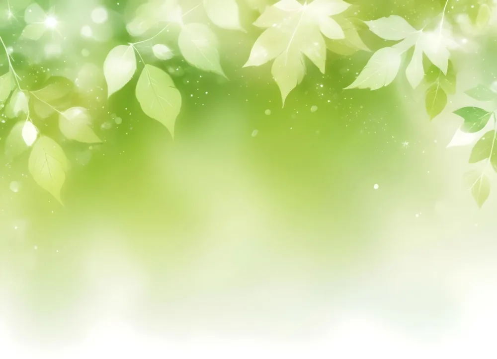Digital Painting Green Bokeh Background With Leaves And Sparkles Light Green Gradient Abstract Spring Illustration Fresh And Vibrant Nature Inspired Design Soft And Dreamy Bold And Slim Lines Brush Strokes 3 05fe
