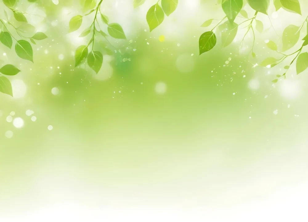 Digital Painting Green Bokeh Background With Leaves And Sparkles Light Green Gradient Abstract Spring Illustration Fresh And Vibrant Nature Inspired Design Soft And Dreamy Bold And Slim Lines Brush Strokes 33 Fb3f