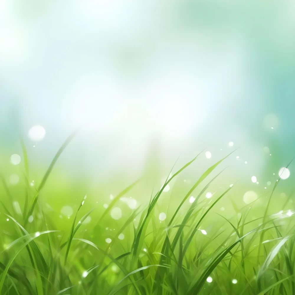 Digital Painting Green Grass With Bokeh Effect Light Green And White Background Soft Light Bright Fresh Vibrant Nature Spring Summer Outdoors Bold And Slim Lines Brush Strokes 41 9441
