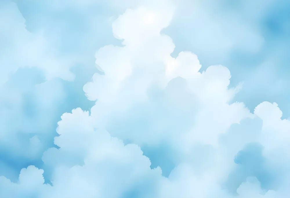 Digital Painting Light Blue And White Watercolor Background With Soft Diffused Edges Creating A Dreamy And Ethereal Atmosphere Reminiscent Of Clouds Or Sky Bold And Slim Lines Brush Strokes 32 E3fe