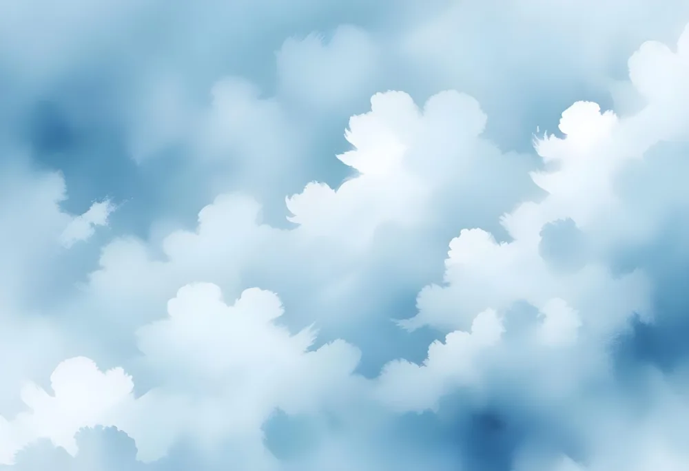 Digital Painting Light Blue And White Watercolor Background With Soft Diffused Edges Creating A Dreamy And Ethereal Atmosphere Reminiscent Of Clouds Or Sky Bold And Slim Lines Brush Strokes 33 699e