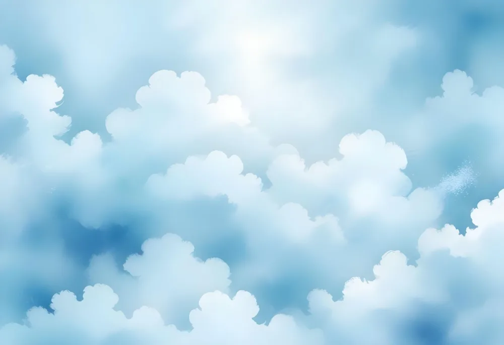 Digital Painting Light Blue And White Watercolor Background With Soft Diffused Edges Creating A Dreamy And Ethereal Atmosphere Reminiscent Of Clouds Or Sky Bold And Slim Lines Brush Strokes 50 2cd0