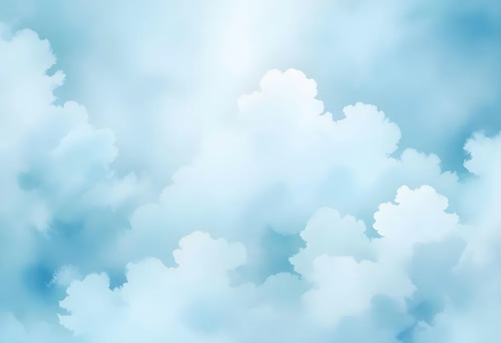 Digital Painting Light Blue And White Watercolor Background With Soft Diffused Edges Creating A Dreamy And Ethereal Atmosphere Reminiscent Of Clouds Or Sky Bold And Slim Lines Brush Strokes 51 2d4b