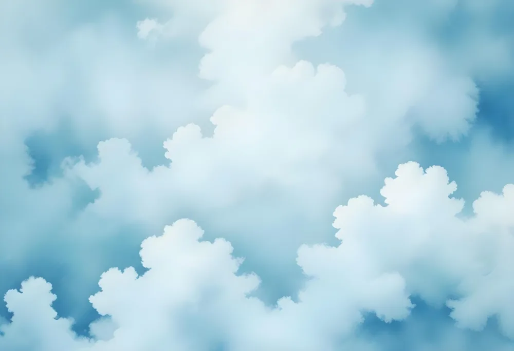 Digital Painting Light Blue And White Watercolor Background With Soft Diffused Edges Creating A Dreamy And Ethereal Atmosphere Reminiscent Of Clouds Or Sky Bold And Slim Lines Brush Strokes 7 B24f
