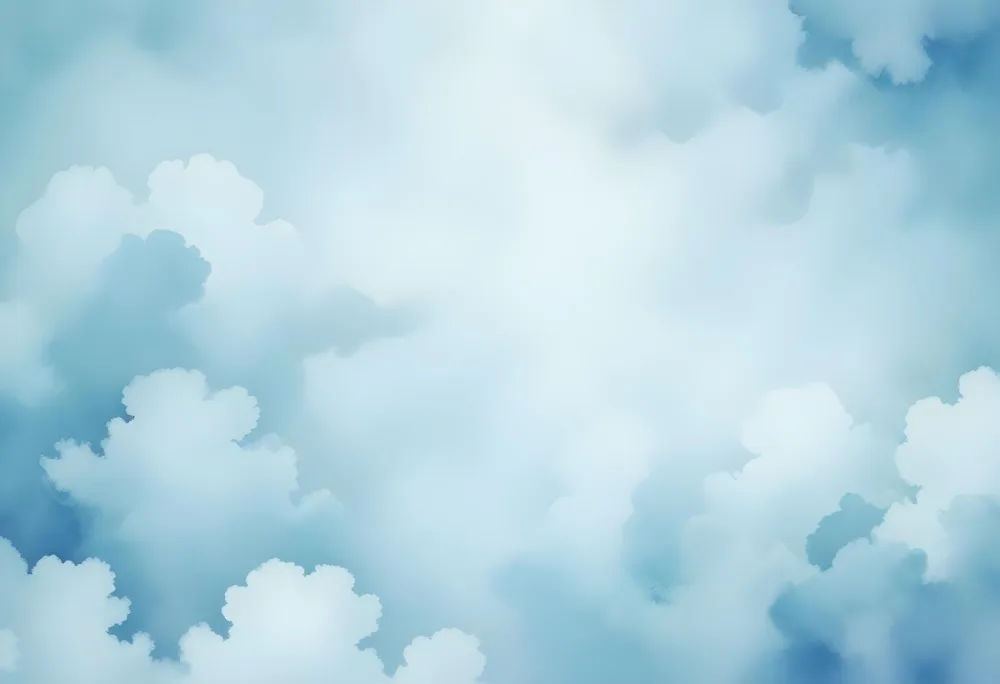 Digital Painting Light Blue And White Watercolor Background With Soft Diffused Edges Creating A Dreamy And Ethereal Atmosphere Reminiscent Of Clouds Or Sky Bold And Slim Lines Brush Strokes 9 89cf