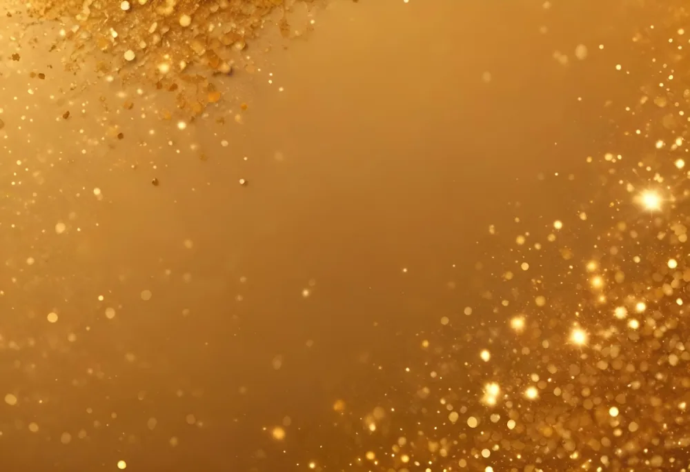 Golden Glitter Background With Shimmering Sparkles 29 E0a4