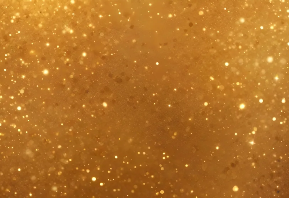Golden Glitter Background With Shimmering Sparkles 42 F70a