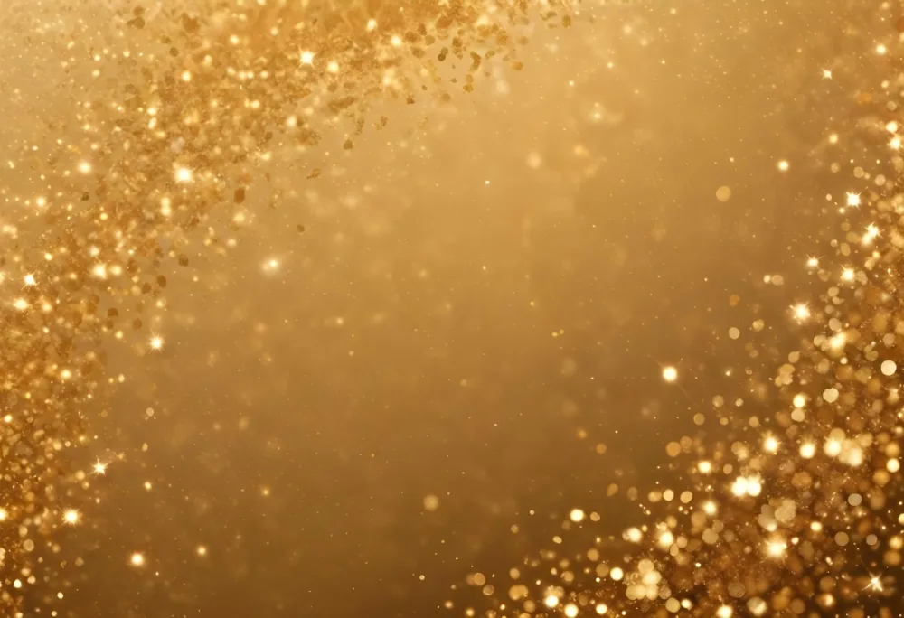 Golden Glitter Background With Shimmering Sparkles 43 5cb4
