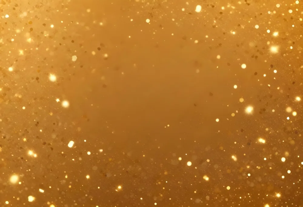 Golden Glitter Background With Shimmering Sparkles 46 E144
