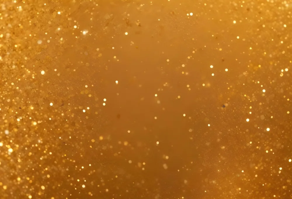 Golden Glitter Background With Shimmering Sparkles 48 E57d