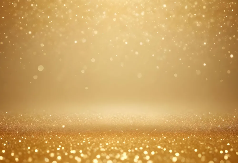 Golden Glitter Background With Shimmering Sparkles 5 Bf28