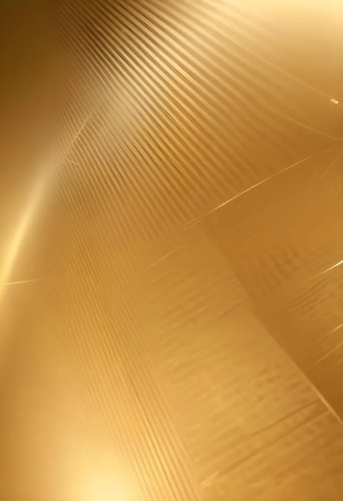 Golden Metallic Surface With Diagonal Lines And Reflections 63 2b46