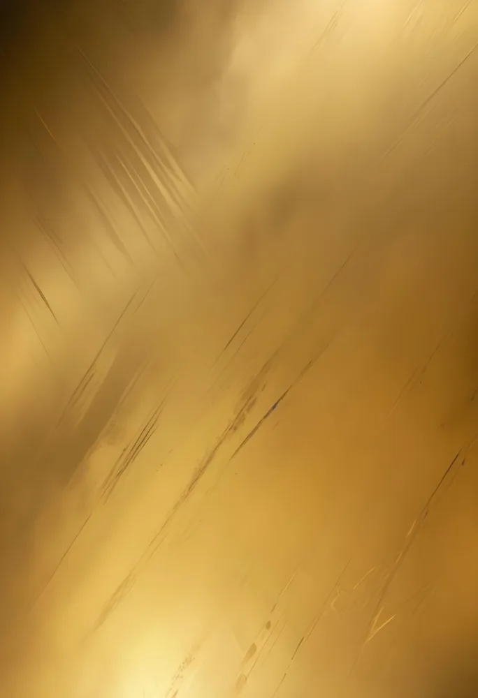 Golden Metallic Surface With Diagonal Lines And Reflections 68 Ad12