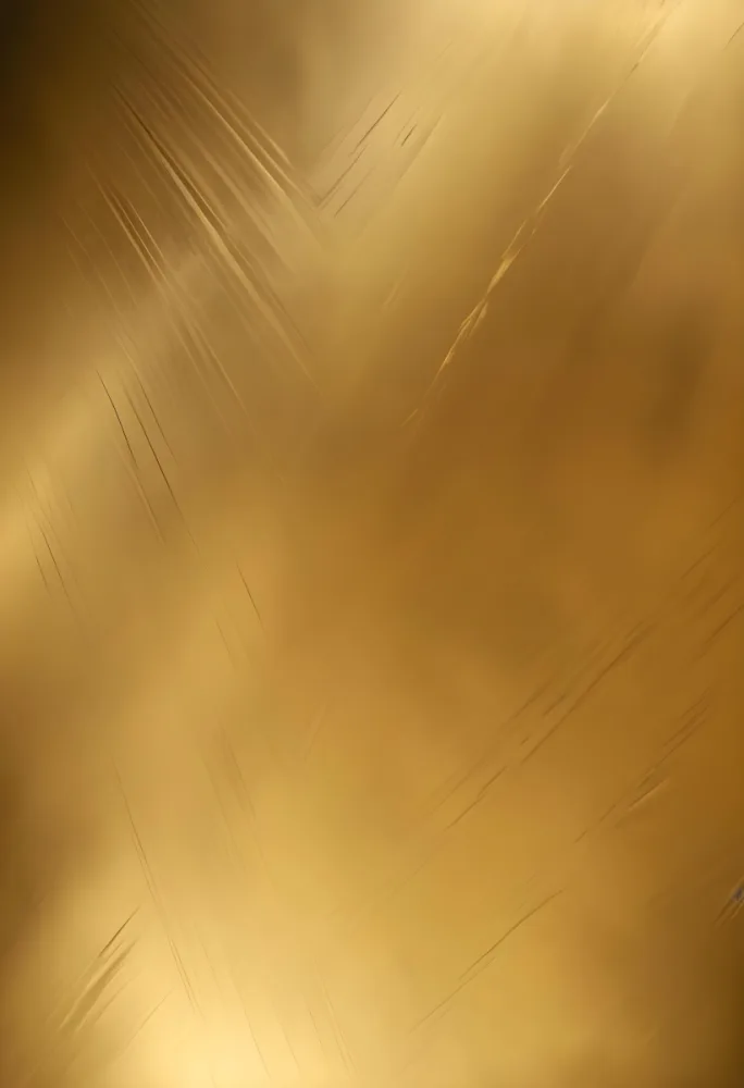 Golden Metallic Surface With Diagonal Lines And Reflections 7 5c13