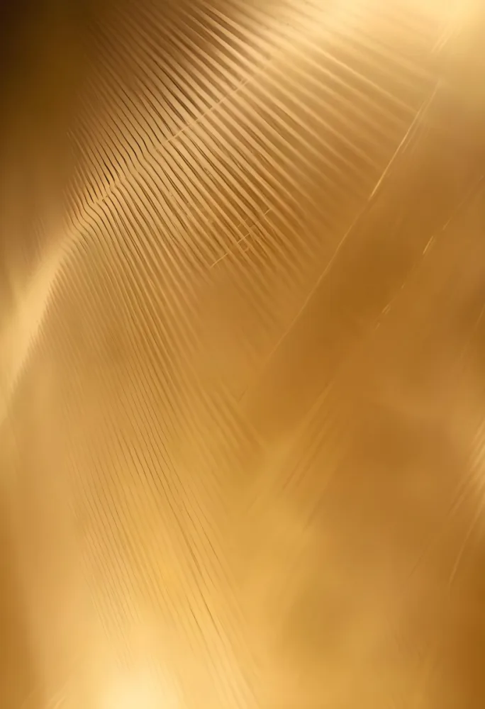 Golden Metallic Surface With Diagonal Lines And Reflections 71 991a