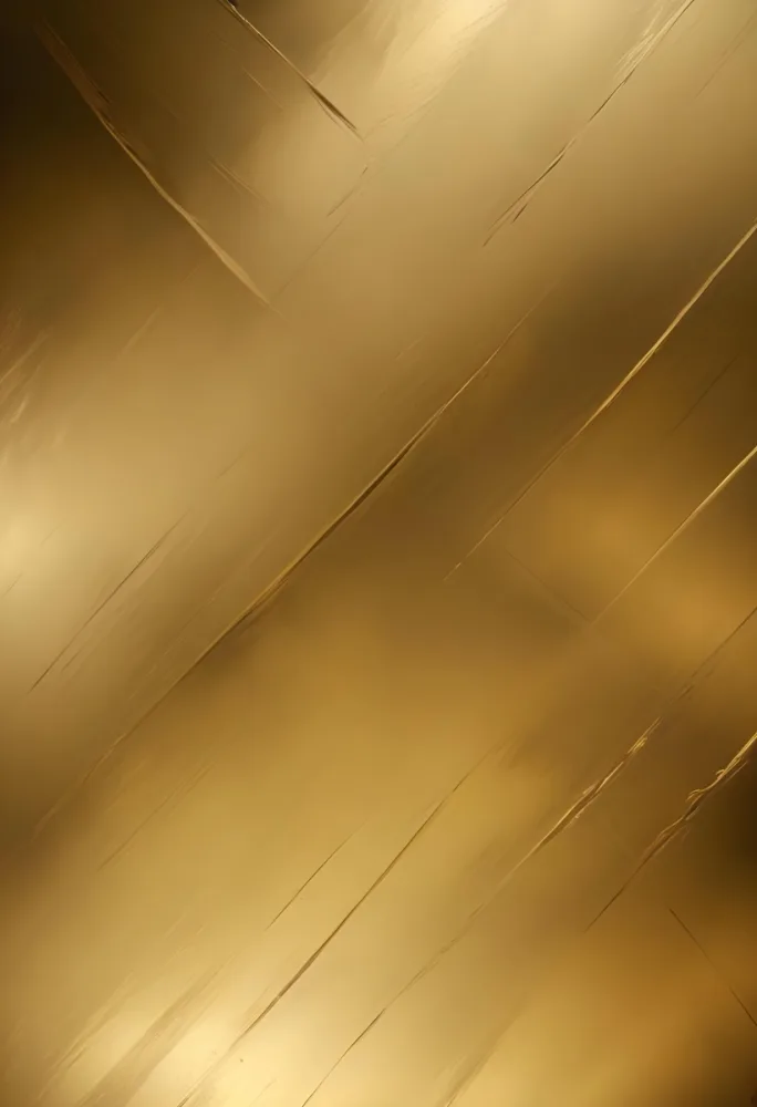 Golden Metallic Surface With Diagonal Lines And Reflections 72 90a9