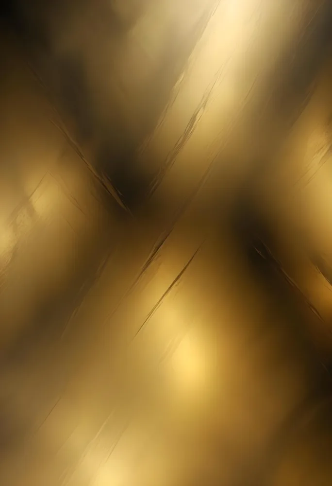 Golden Metallic Surface With Diagonal Lines And Reflections 8 86a2
