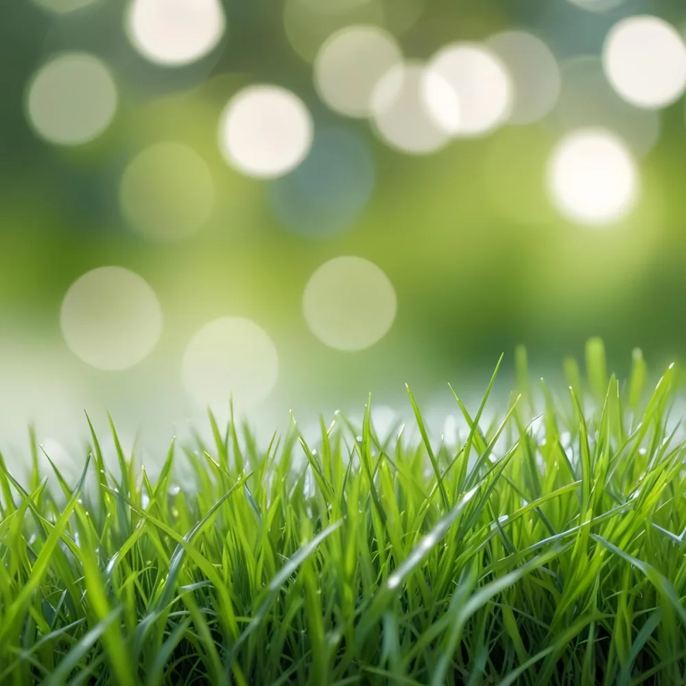 Green Grass In The Foreground With A Blurred Background Of Green And White Bokeh Nature Outdoors 46 C7d5