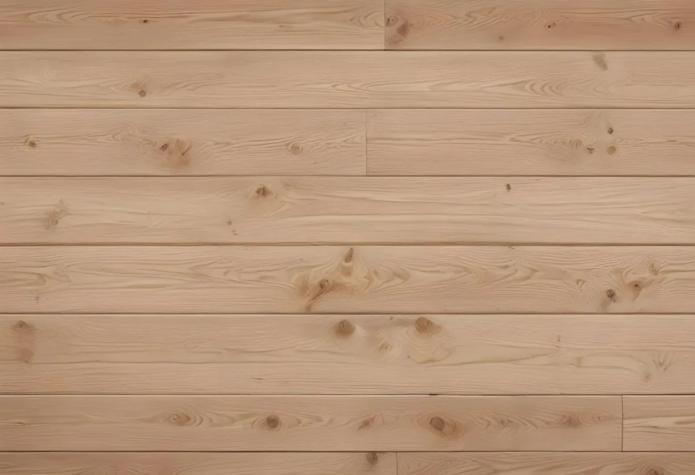 Horizontal Wooden Planks With A Light Brown Natural Wood Grain Pattern 19 Baf3