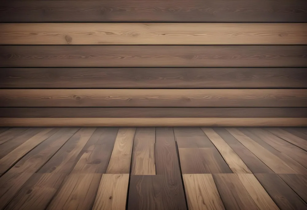 Horizontal Wooden Planks With A Light Brown Natural Wood Grain Pattern 28 0785