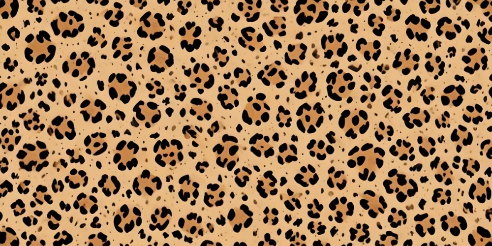 Leopard Print Pattern With Brown And Black Spots On A Tan Background 13 F8e8