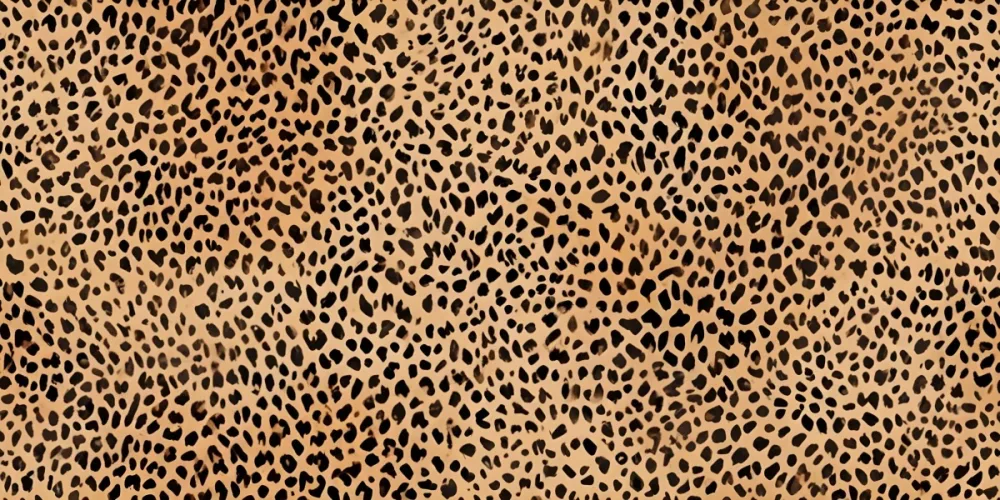 Leopard Print Pattern With Brown And Black Spots On A Tan Background 7 A86e