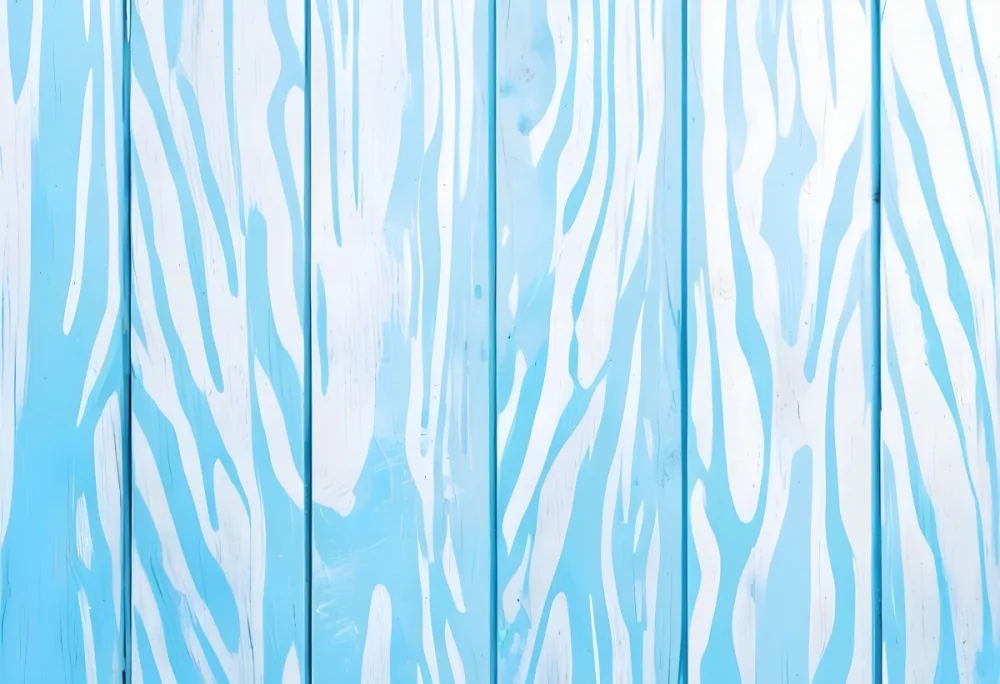 Light Blue And White Wooden Planks With A Zebra Pattern Vertical Lines Wood Grain Texture Bright And Vibrant Colors Minimalist Style Clean And Modern Design 10 4861