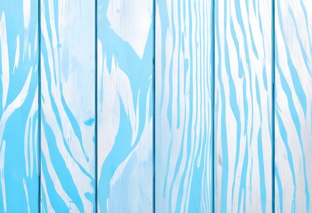 Light Blue And White Wooden Planks With A Zebra Pattern Vertical Lines Wood Grain Texture Bright And Vibrant Colors Minimalist Style Clean And Modern Design 5 3471