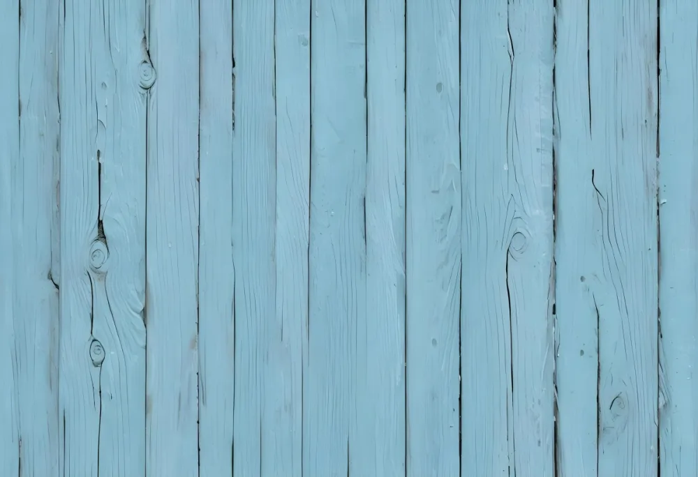 Light Blue Painted Wooden Planks With Visible Wood Grain And Peeling Paint Creating A Rustic And Textured Surface 20 D68e
