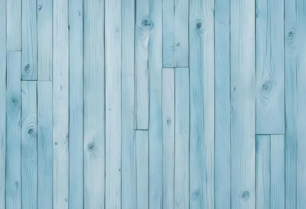 Light Blue Wooden Planks