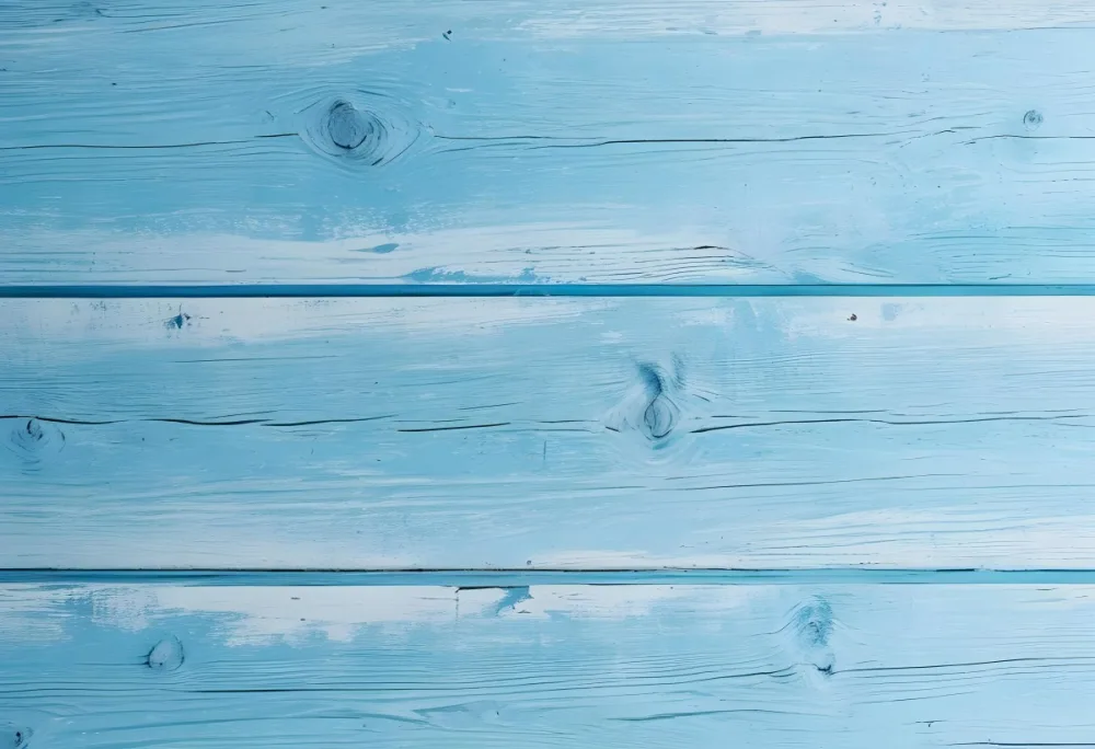 Light Blue Wooden Planks With Visible Wood Grain And Knots Arranged Horizontally Creating A Rustic And Textured Surface 54 17ff