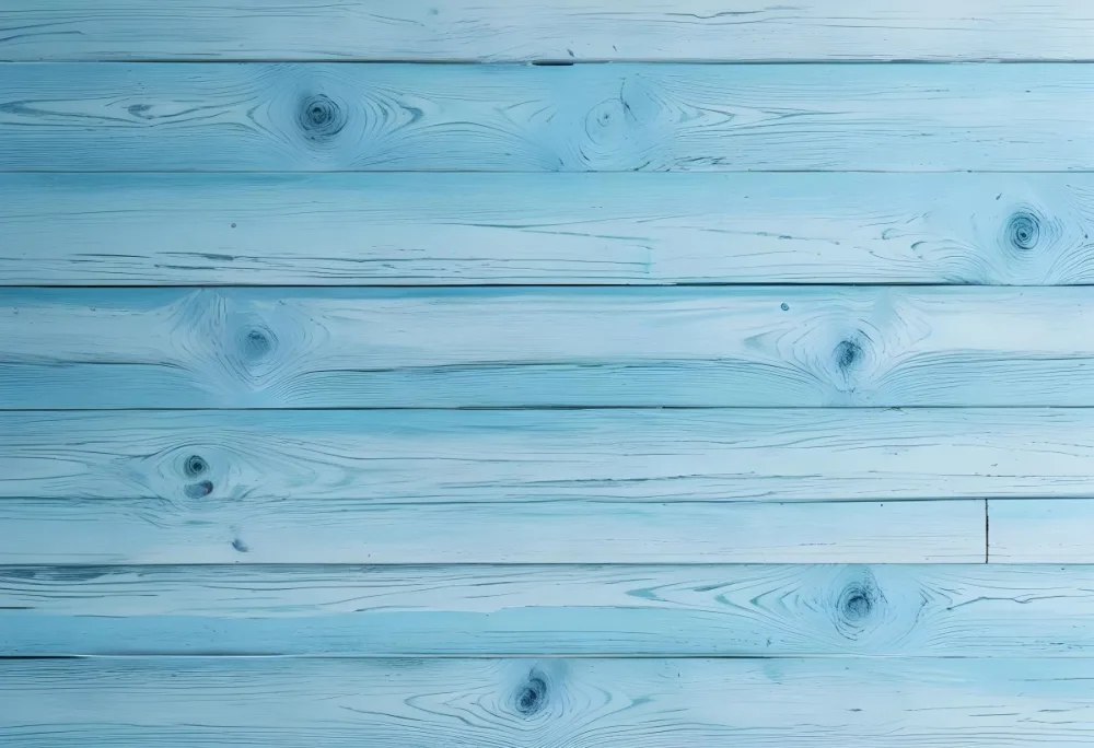 Light Blue Wooden Planks With Visible Wood Grain And Knots Arranged Horizontally Creating A Rustic And Textured Surface 6 8f01