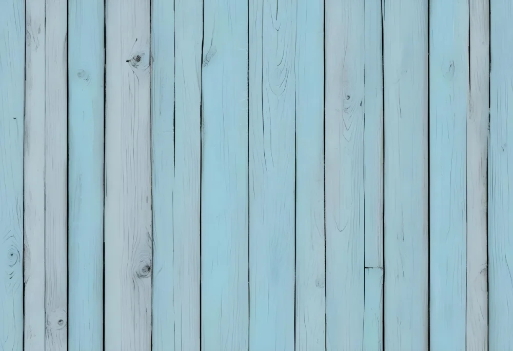 Light Blue Wooden Planks With Visible Wood Grain And Knots Arranged Horizontally Creating A Rustic And Textured Surface 7 82f4