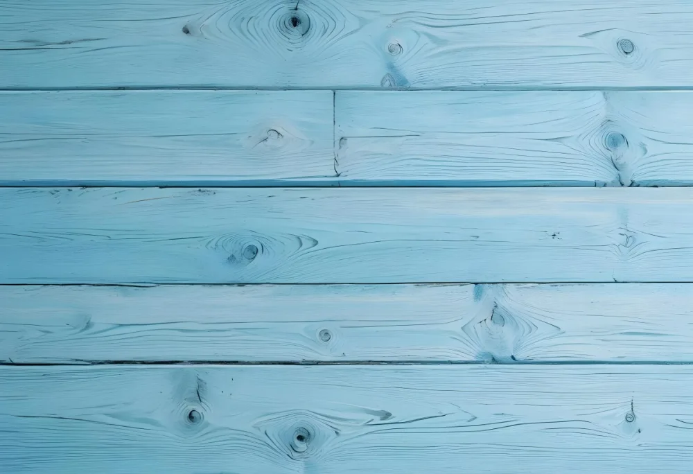Light Blue Wooden Planks With Visible Wood Grain And Knots Arranged Horizontally Creating A Rustic And Textured Surface 8 8173